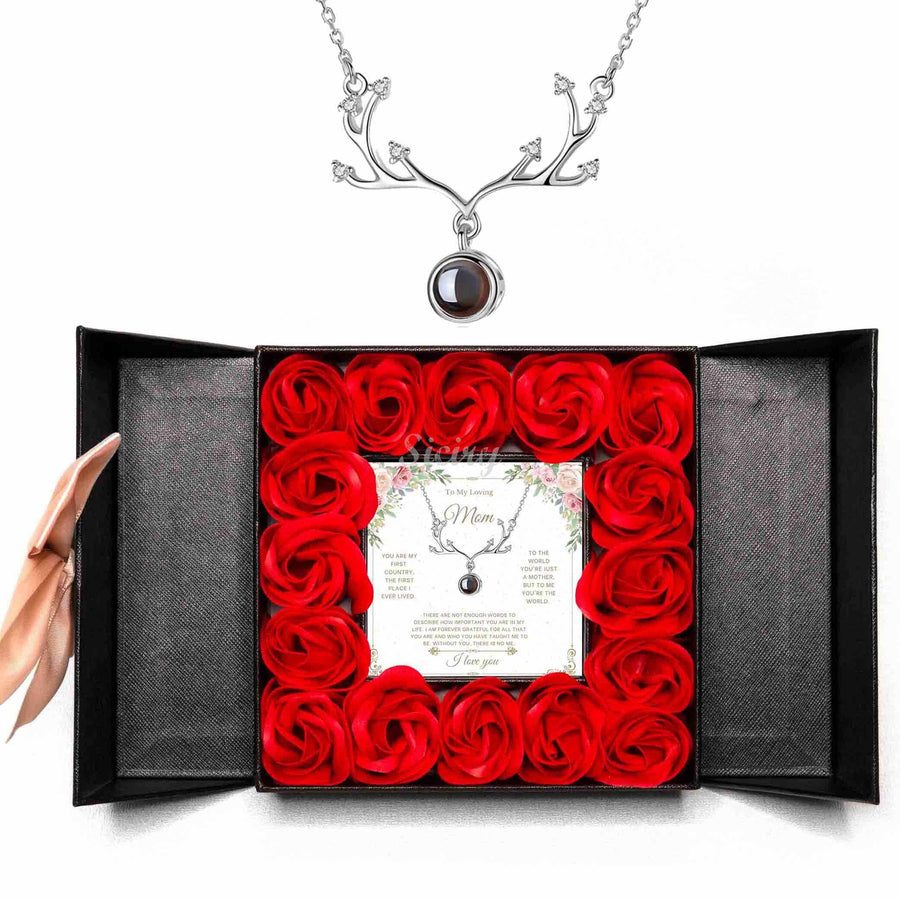 💝Valentine's Day Discount 50%OFF🎁-I Love You 100 Languages Projection Necklace