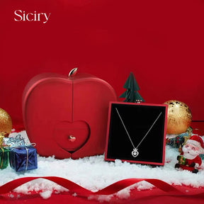 Siciry™ - Dancing Stone Heart Crown Necklace