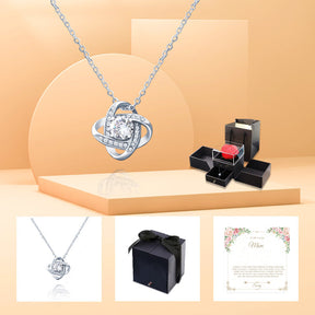 Siciry™ To My Loving Mom-Love Heart Necklace