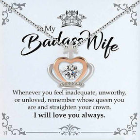 To My Badass Wife-Crown