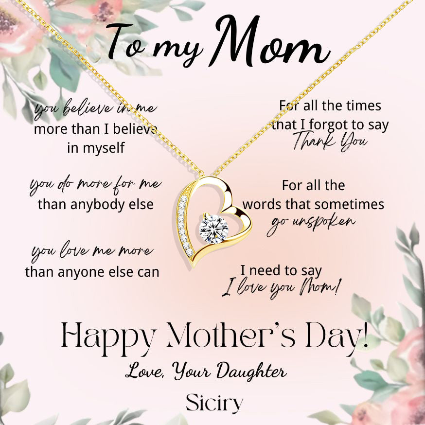 Siciry™ Mother‘s Day-Diamond Heart Necklace