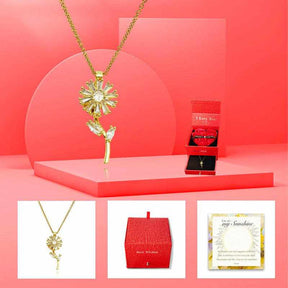 Tu es mon collier de tournesol Sunshine 
