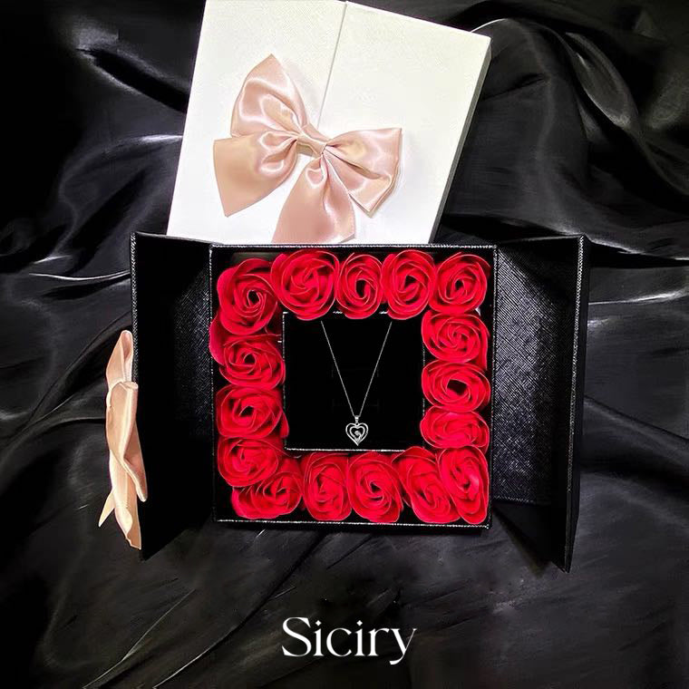 Siciry™-Mom Hug Diamond Necklace