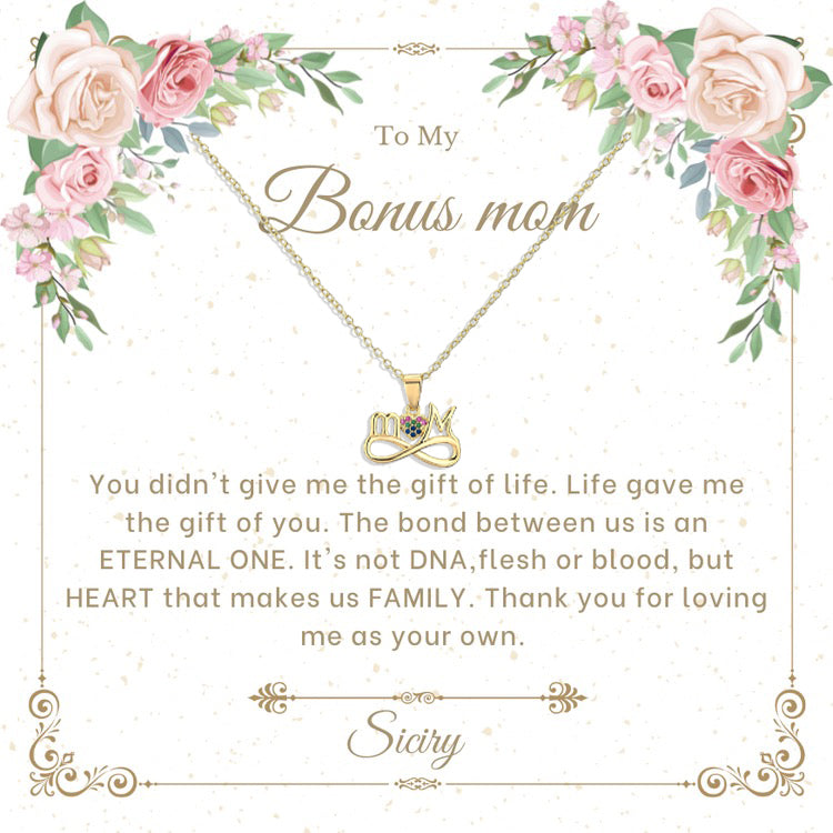 Siciry™ To Bonus Mom-Forever Ring Mama-16 Rose Box (Blanc) 