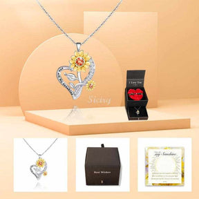 Tu es mon collier de tournesol Sunshine 
