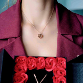 I Love You 100 Languages Projection Necklace