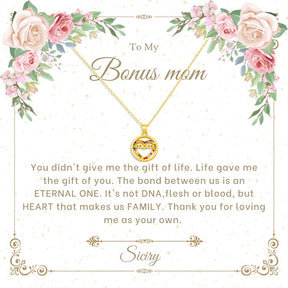 Siciry™ To Bonus Mom-Cross Chain Mom-16 Rose Box (Blanc) 