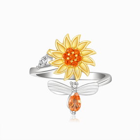 Siciry™ Sunflower Fidget Rings