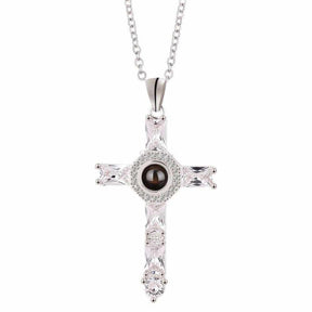 Siciry™Projection Photo Necklace - Love Cross