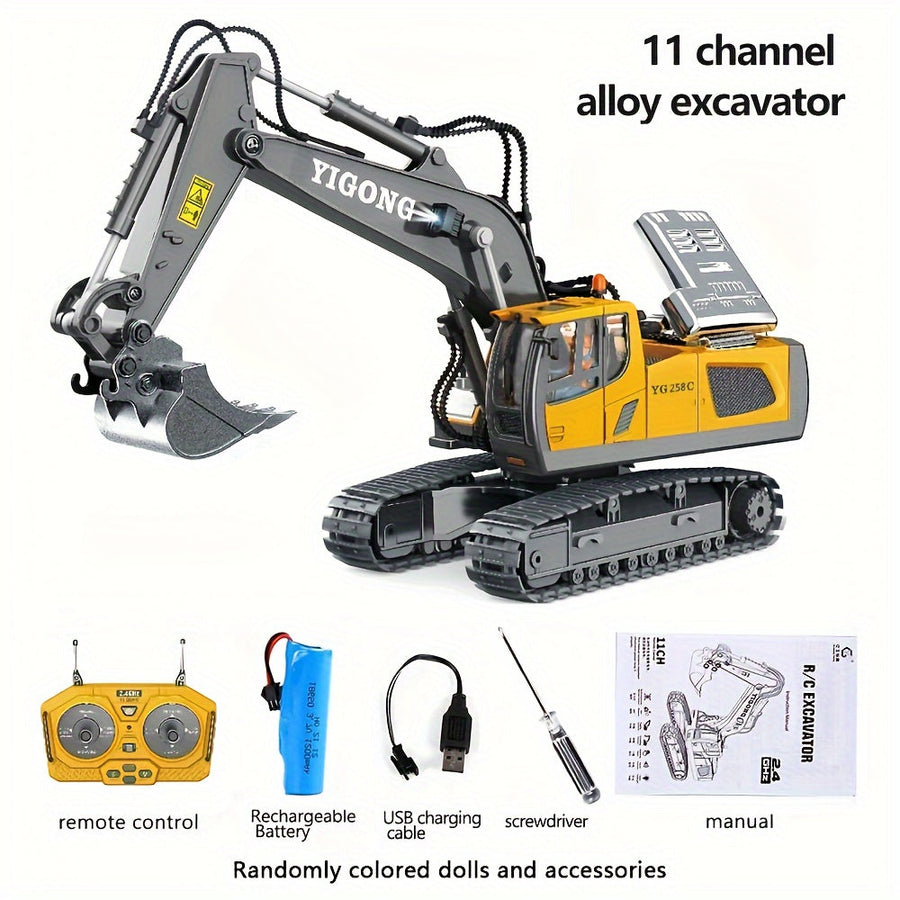 Remote Control Toys Engineering Vehicles