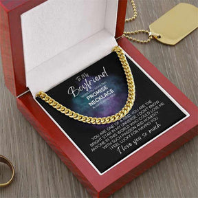 (Promise) To My Boyfriend Cuban Link Necklace